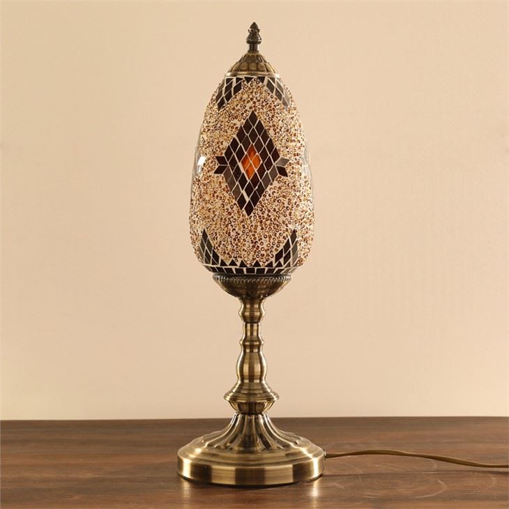 Moroccan Glass Table Lamp