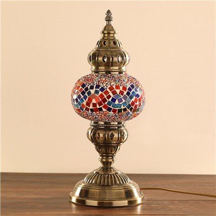 Stolna lampa sa mozaikom u tukish stilu